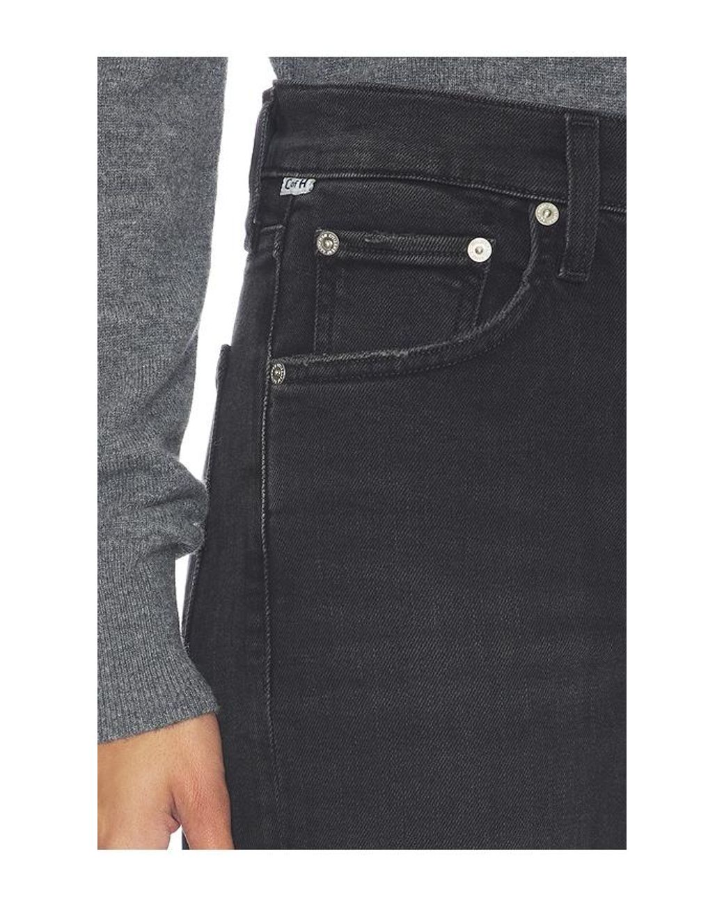 Citizens of Humanity Blue Palma Straight Long Jean