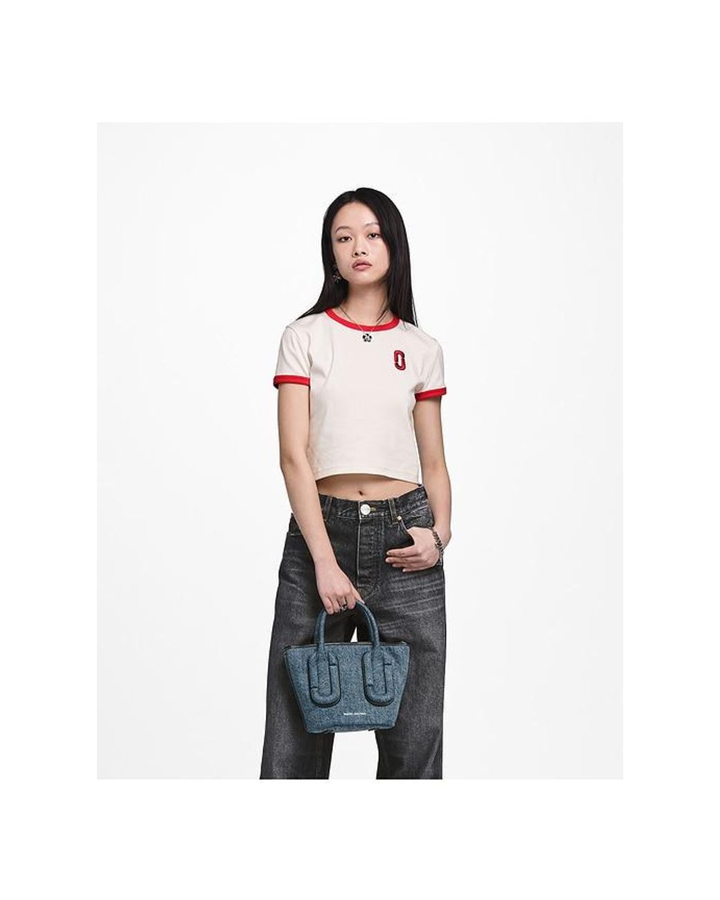Marc Jacobs Blue Tote-Bag Babe Small