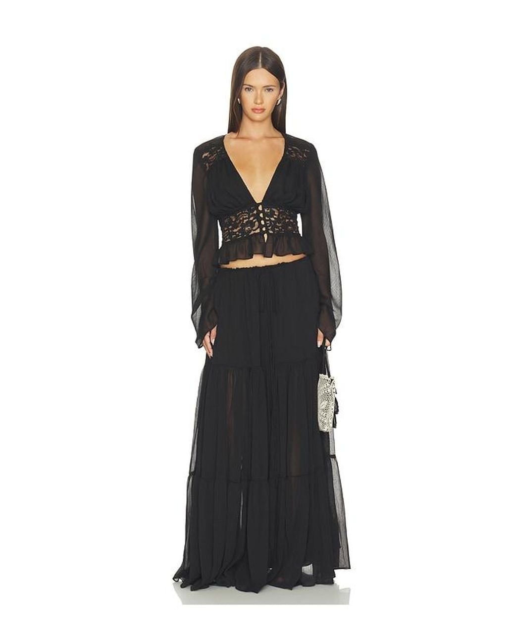 Arcina Ori Black Alessandra Skirt