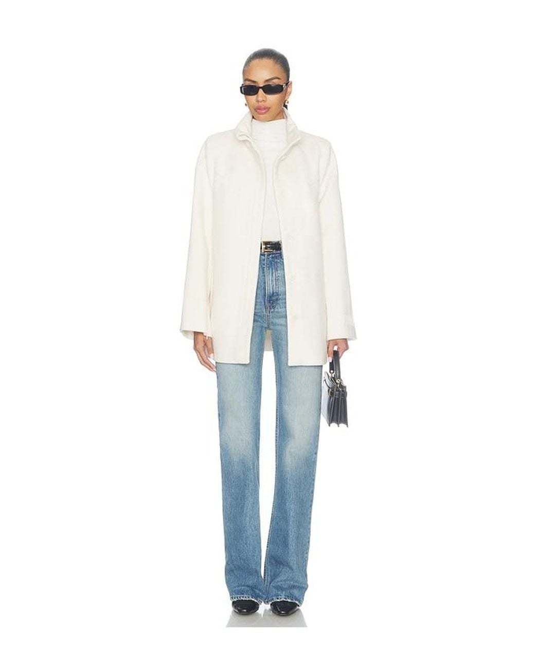 SOIA & KYO White Abilene Jacket