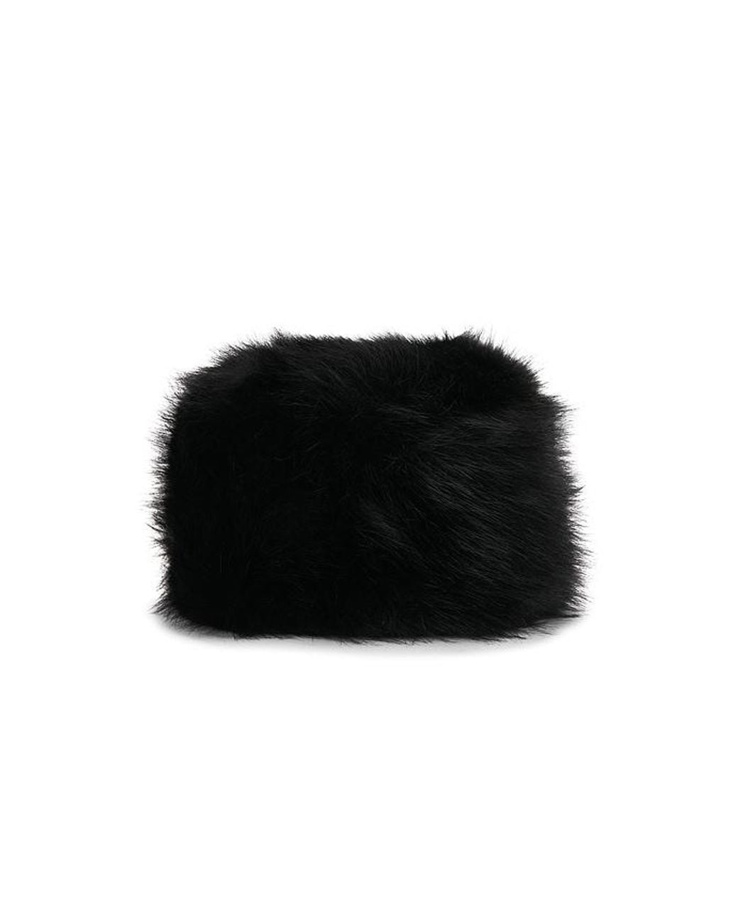 Apparis Black Margot Sable Pillbox Hat
