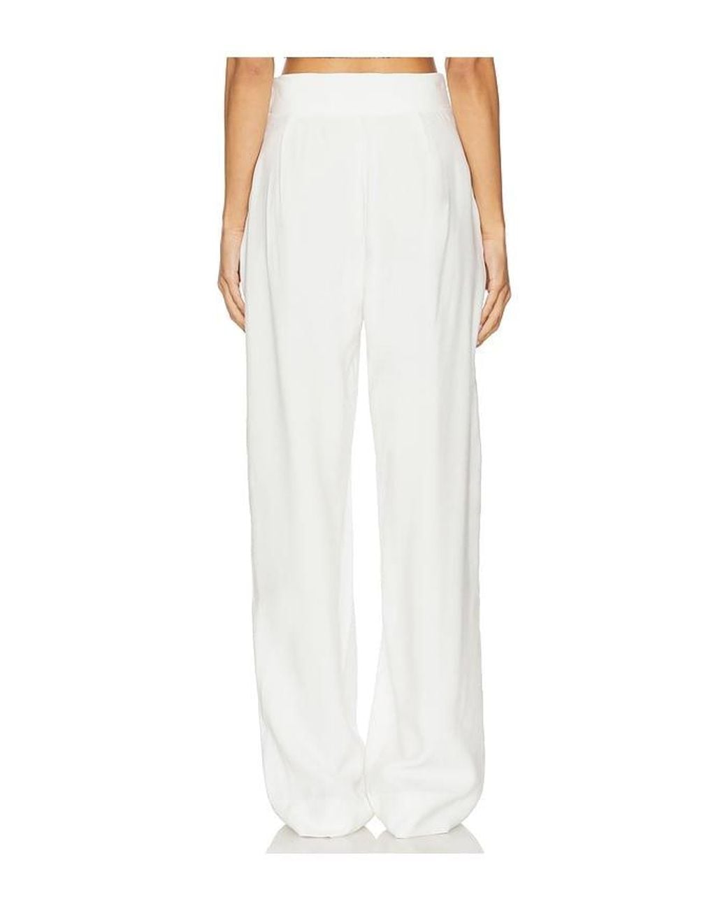 NonChalant Label White Fallon Pant