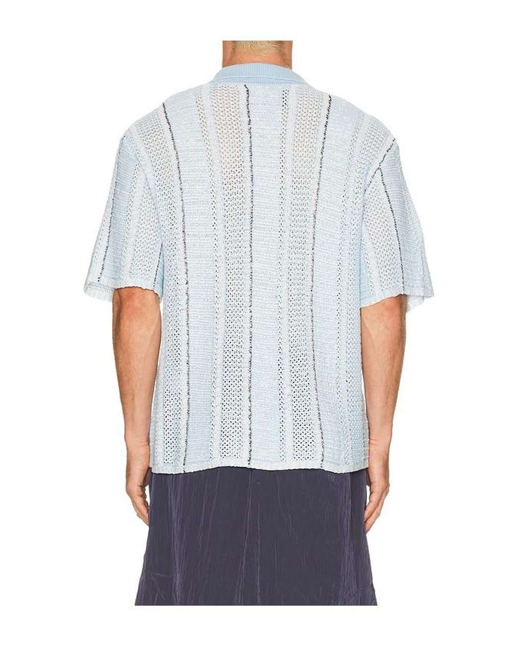 Feng Chen Wang White Knitted Cardigan Sweater for men