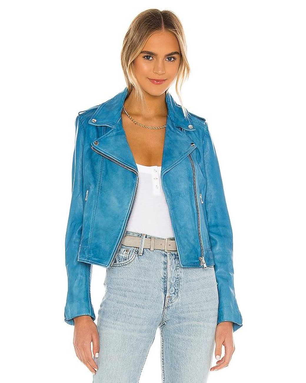 Lamarque Blue Donna Jacket