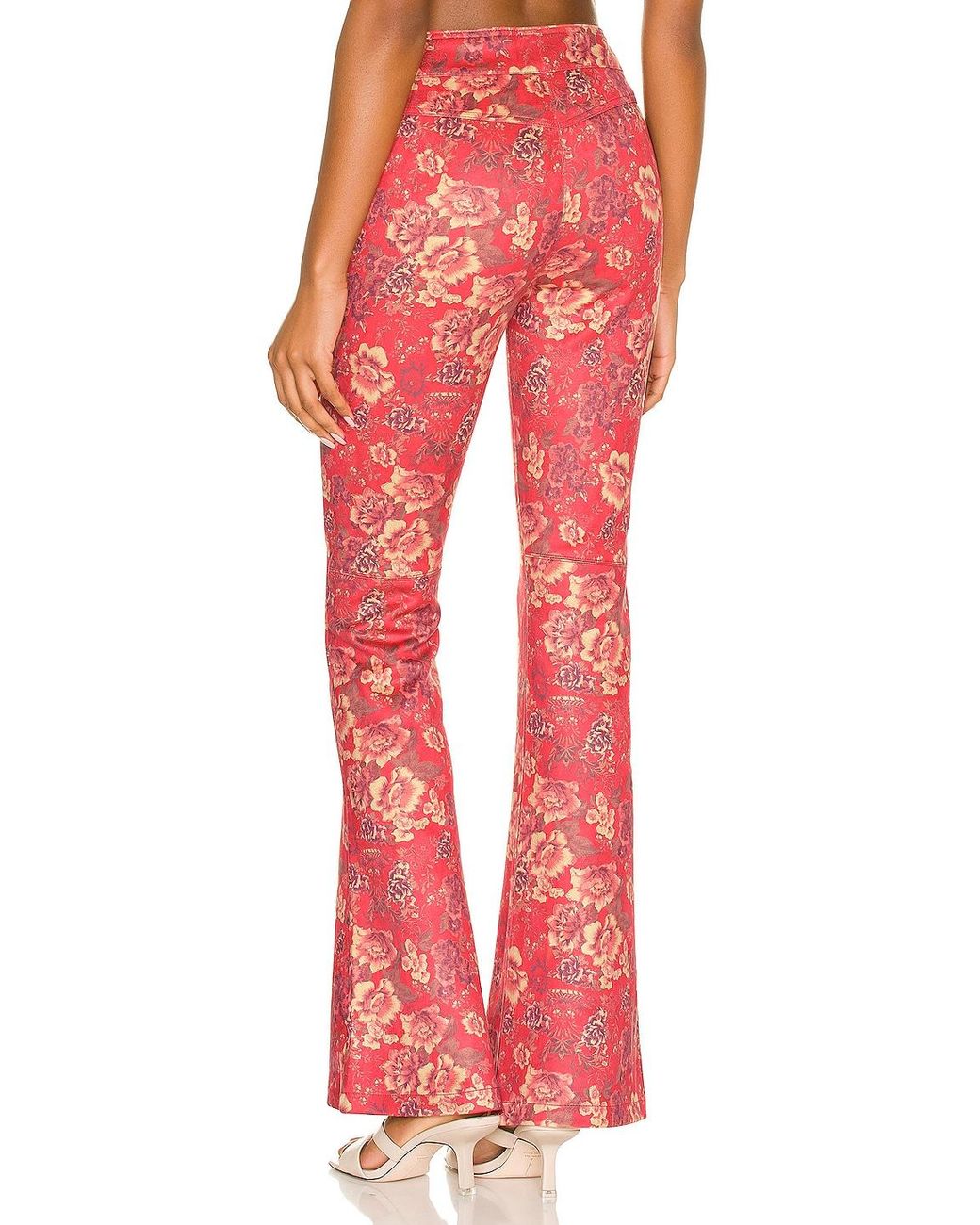 House Party Vegan Suede Flare Pant 