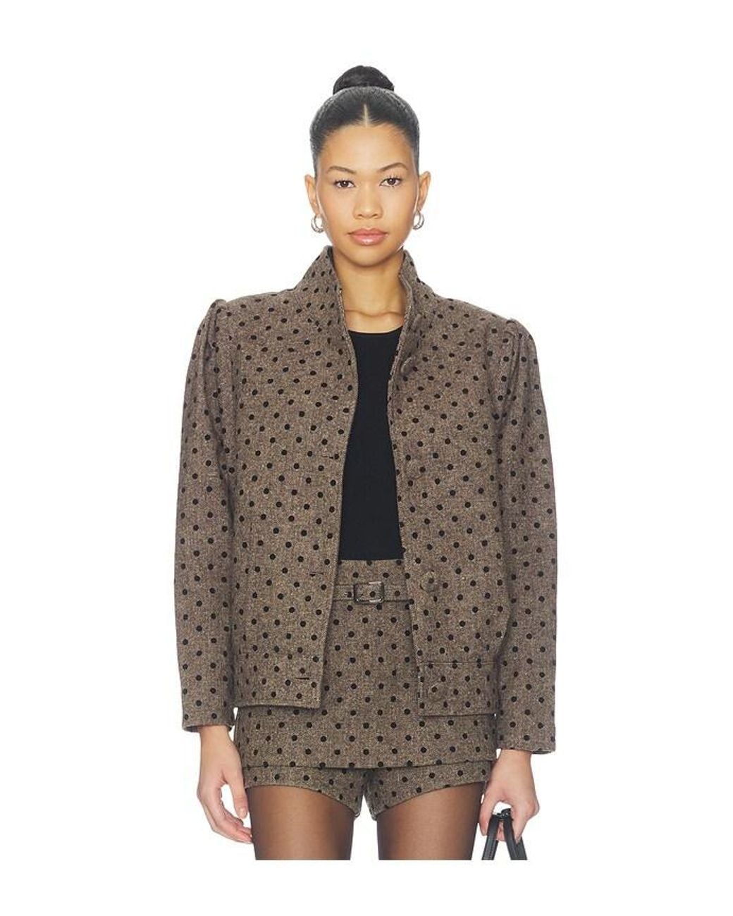 Line & Dot Brown Millie Jacket