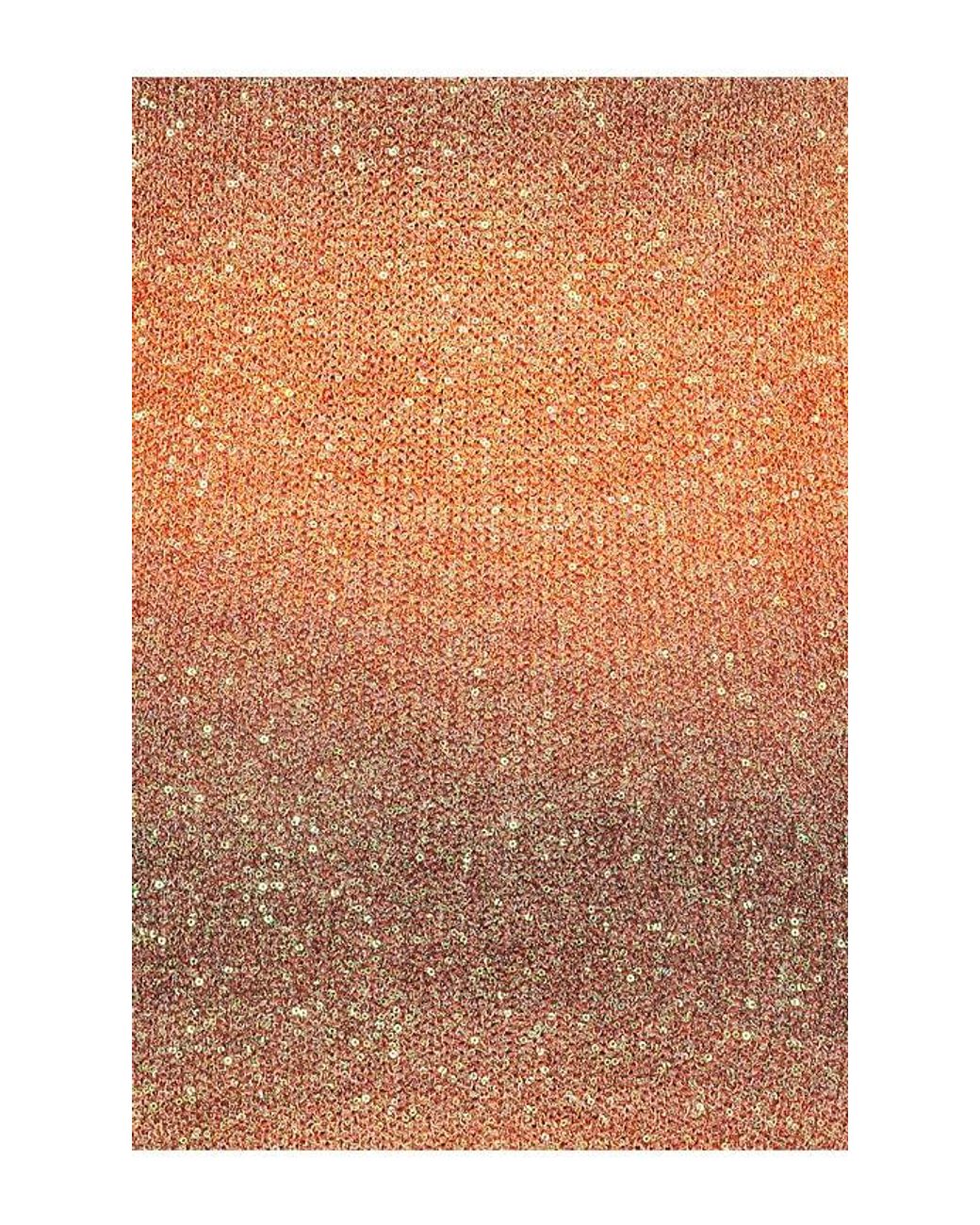 Asta Resort Orange Natalia Gradient Mini Dress