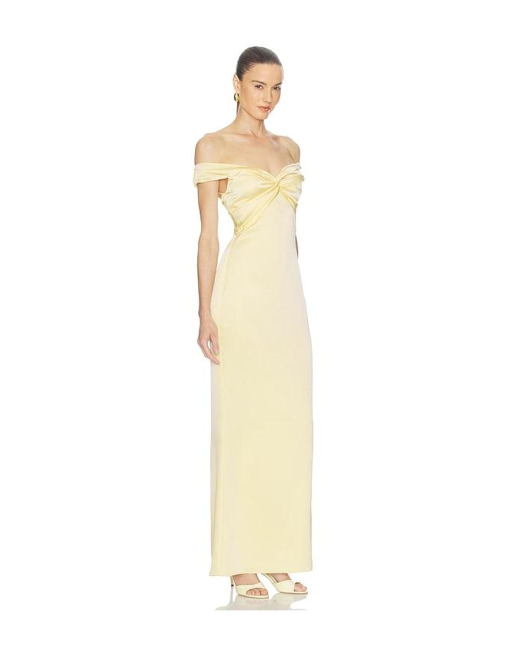 Katie May White Liu Gown
