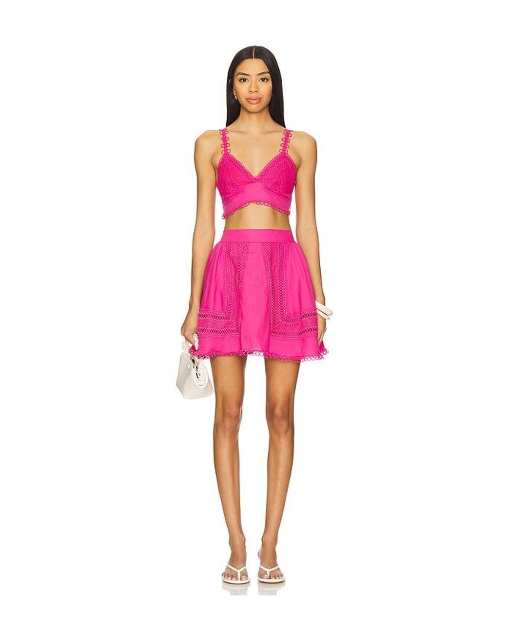 Peixoto Pink Celeste Skirt
