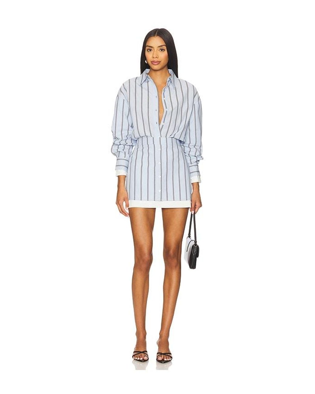Line & Dot White Leia Shirt