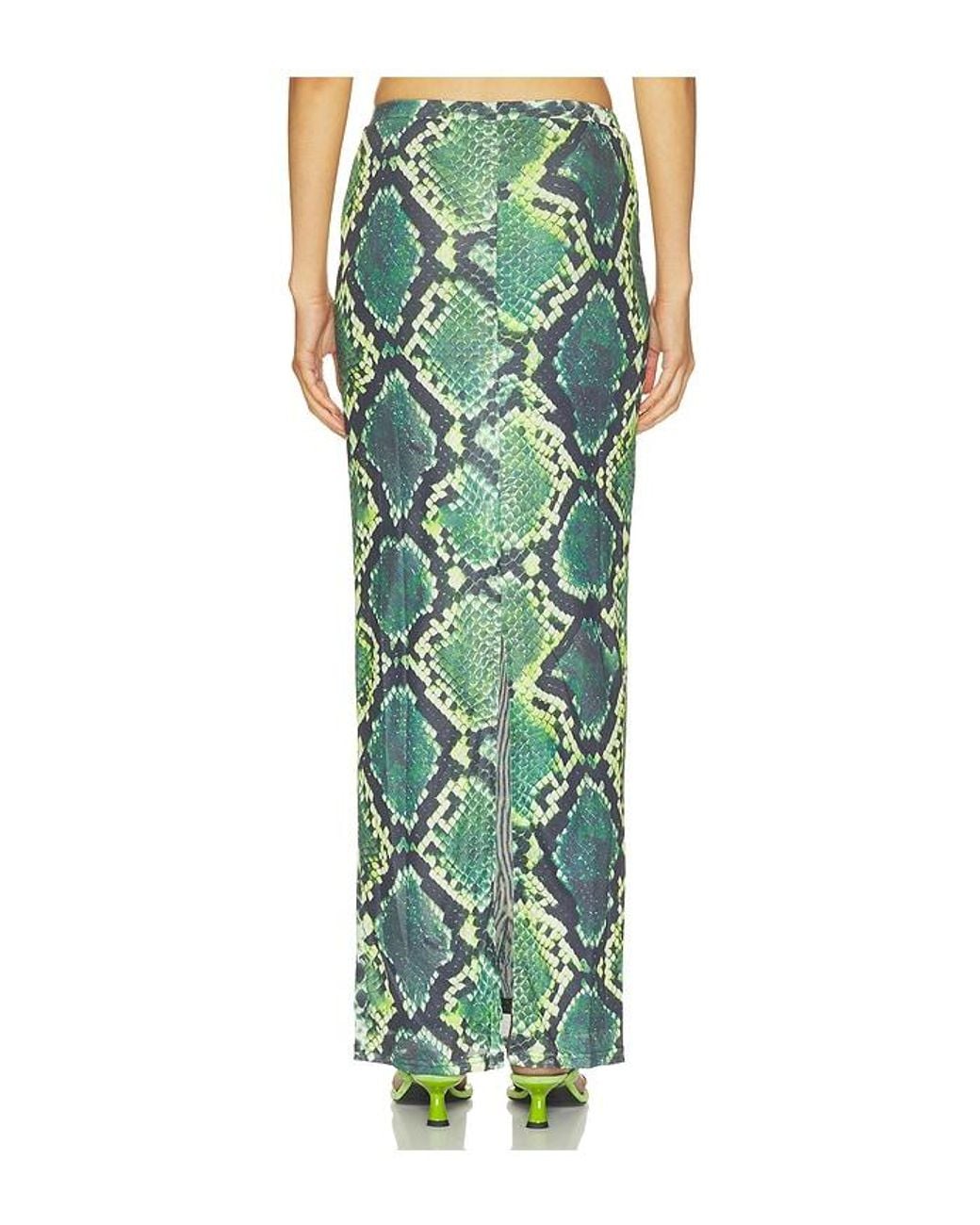 BY.DYLN Green Maddox Skirt