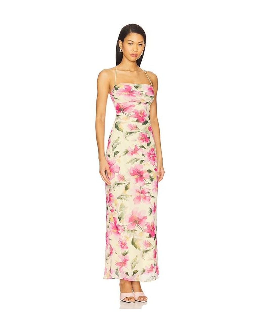 MORE TO COME White Gabriela Maxi Dress