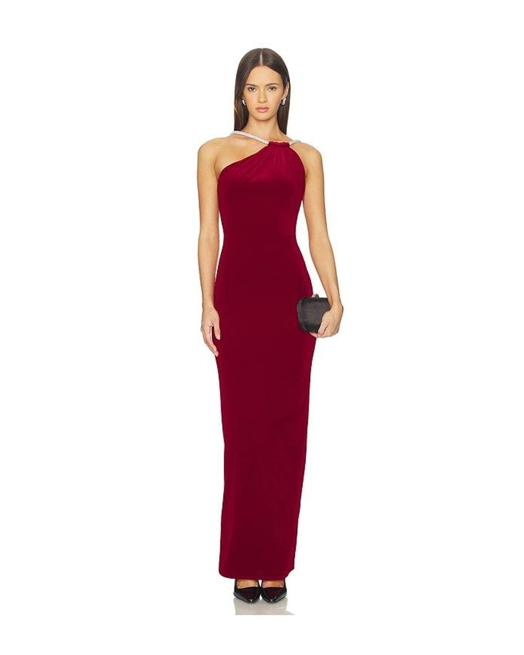 Nbd Red Juna Maxi Dress