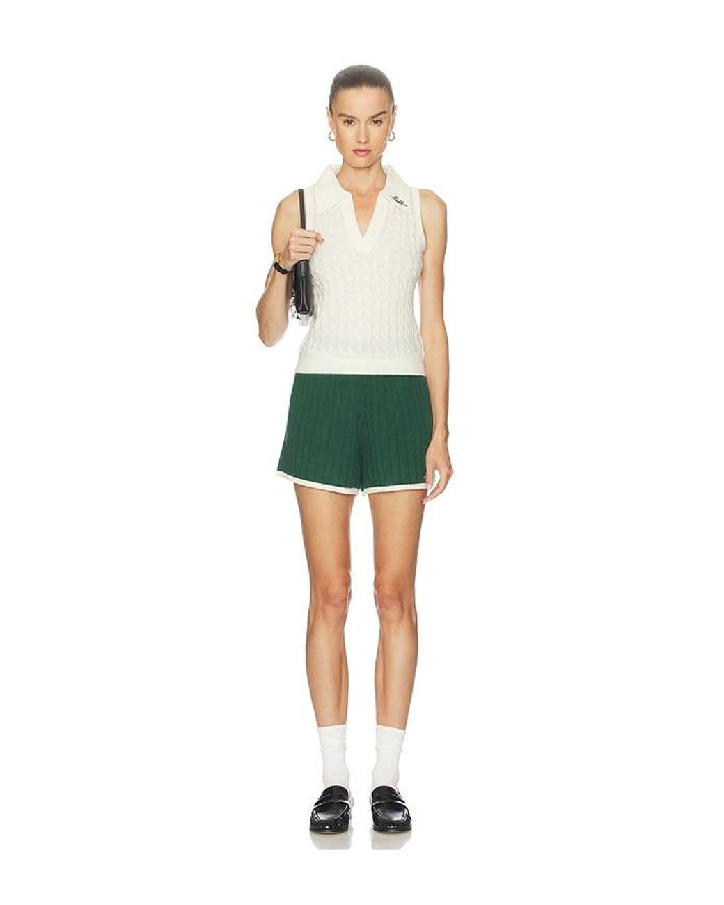 Malbon Green Freya Sweater Vest