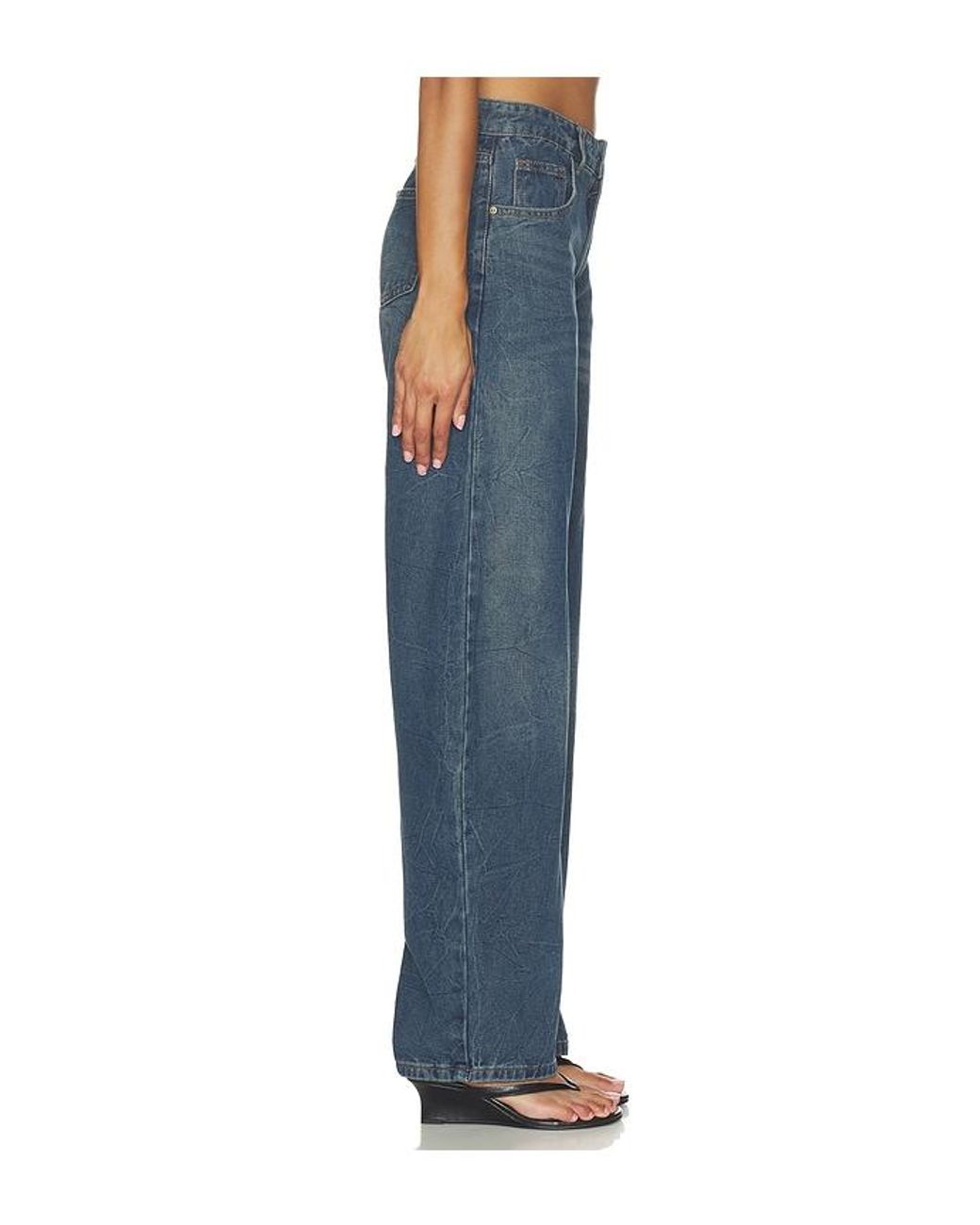 Lioness Blue Horseshoe Jeans