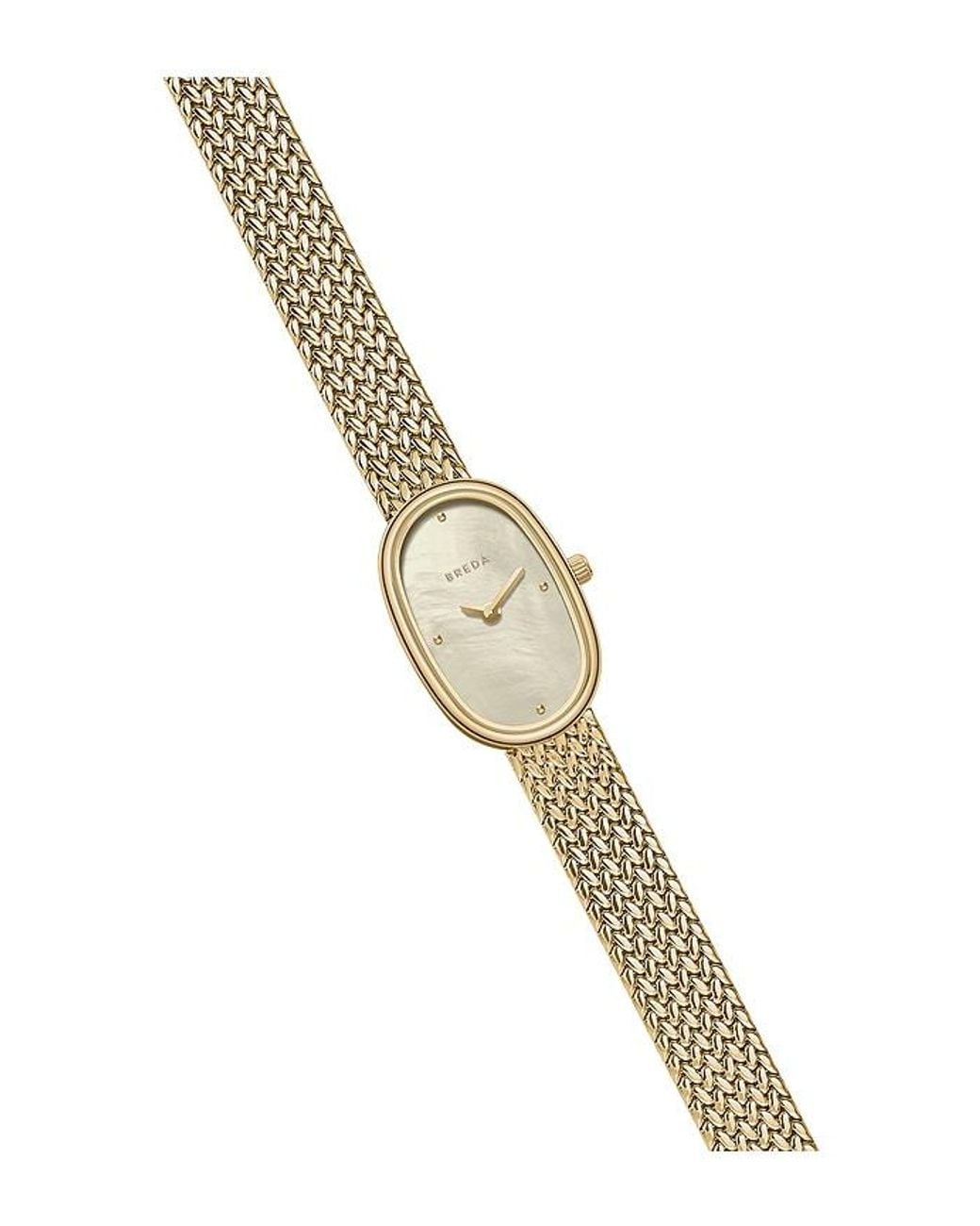 Breda Metallic Small Jane Watch