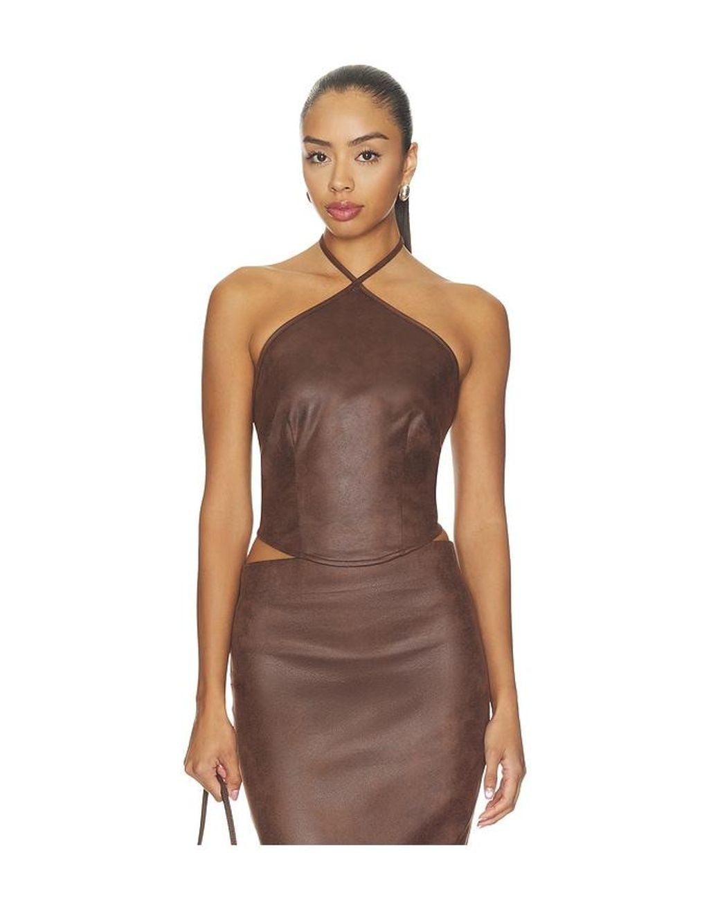 Nia Brown Penrose Top