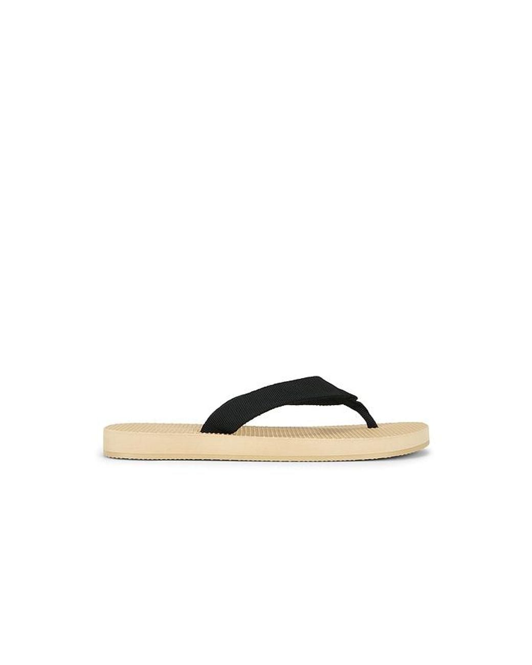 Raye White Cane Flip Flop