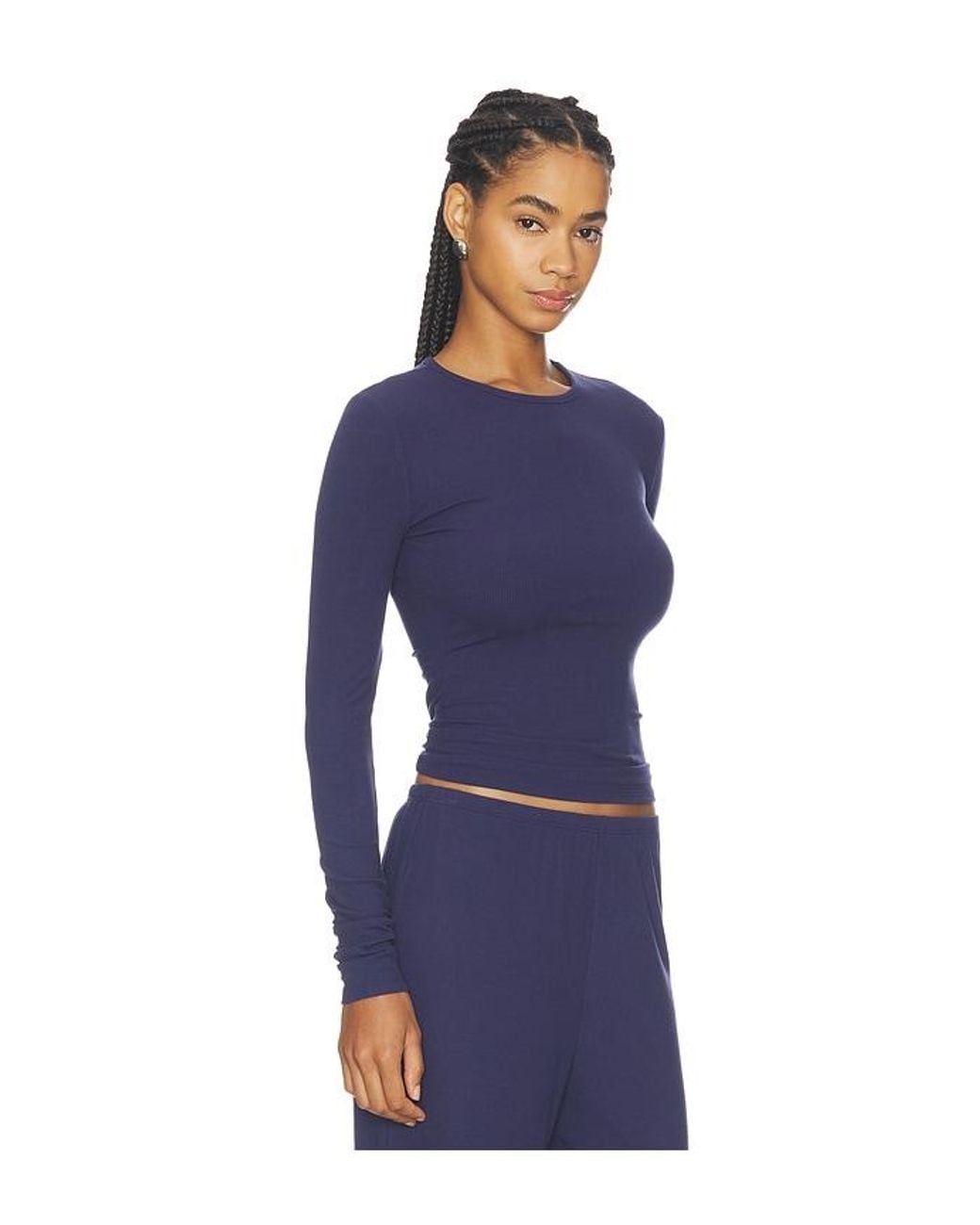 ALL THE WAYS Blue Airlea Long Sleeve Top