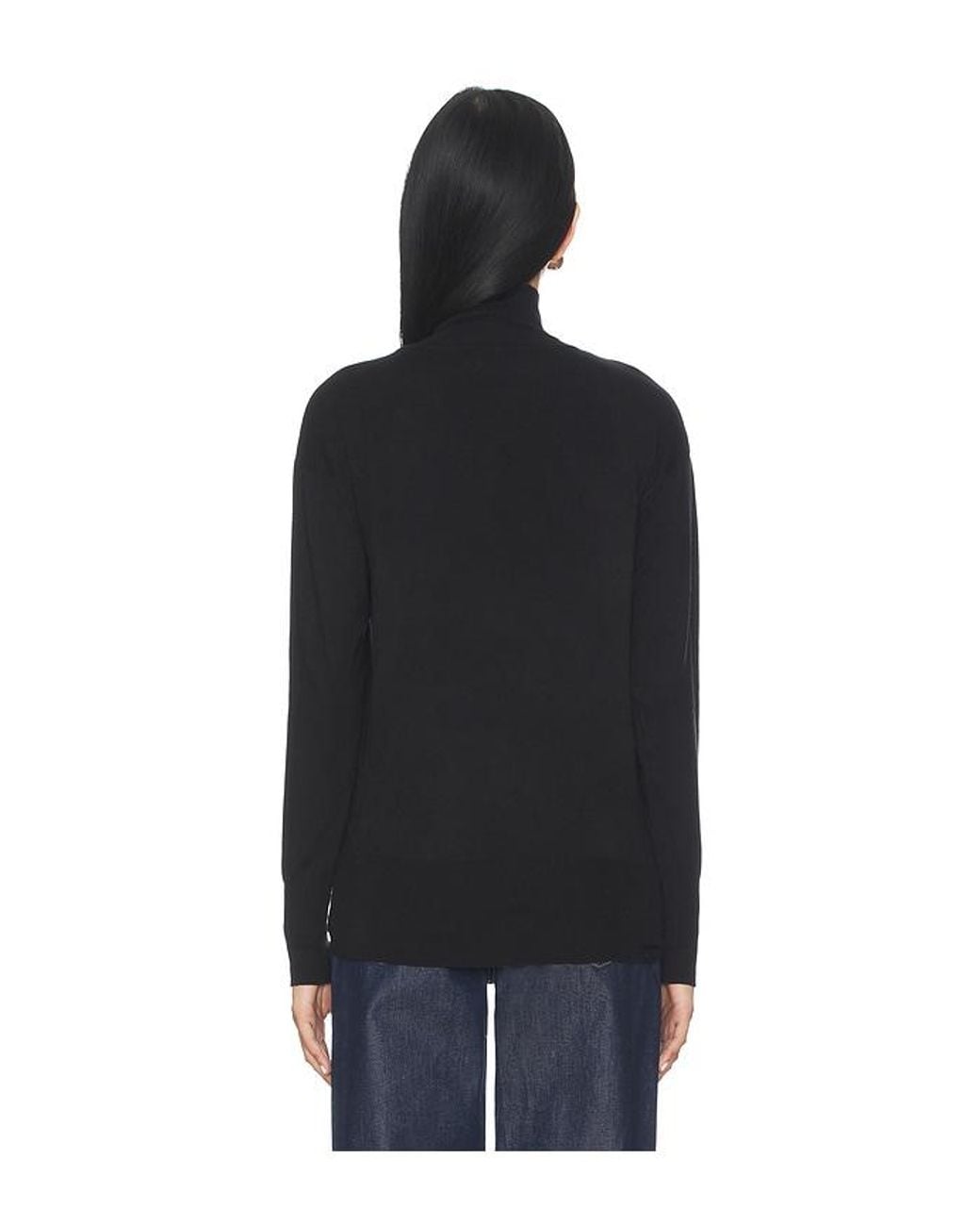 ALL THE WAYS Black Clarke Turtleneck Sweater