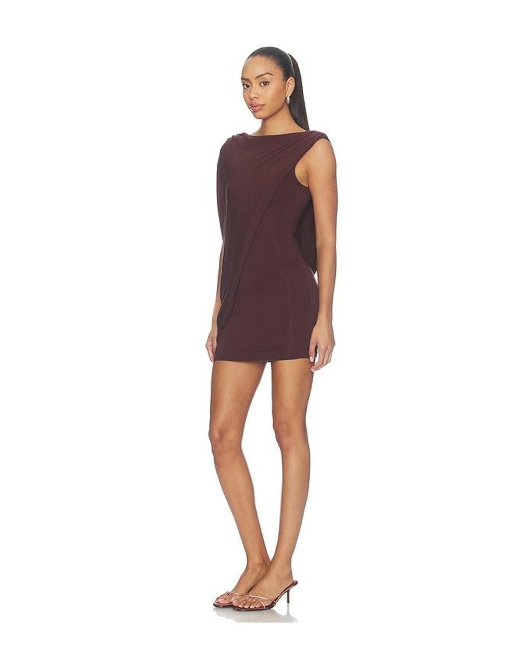 MORE TO COME Red Annmarie Mini Dress