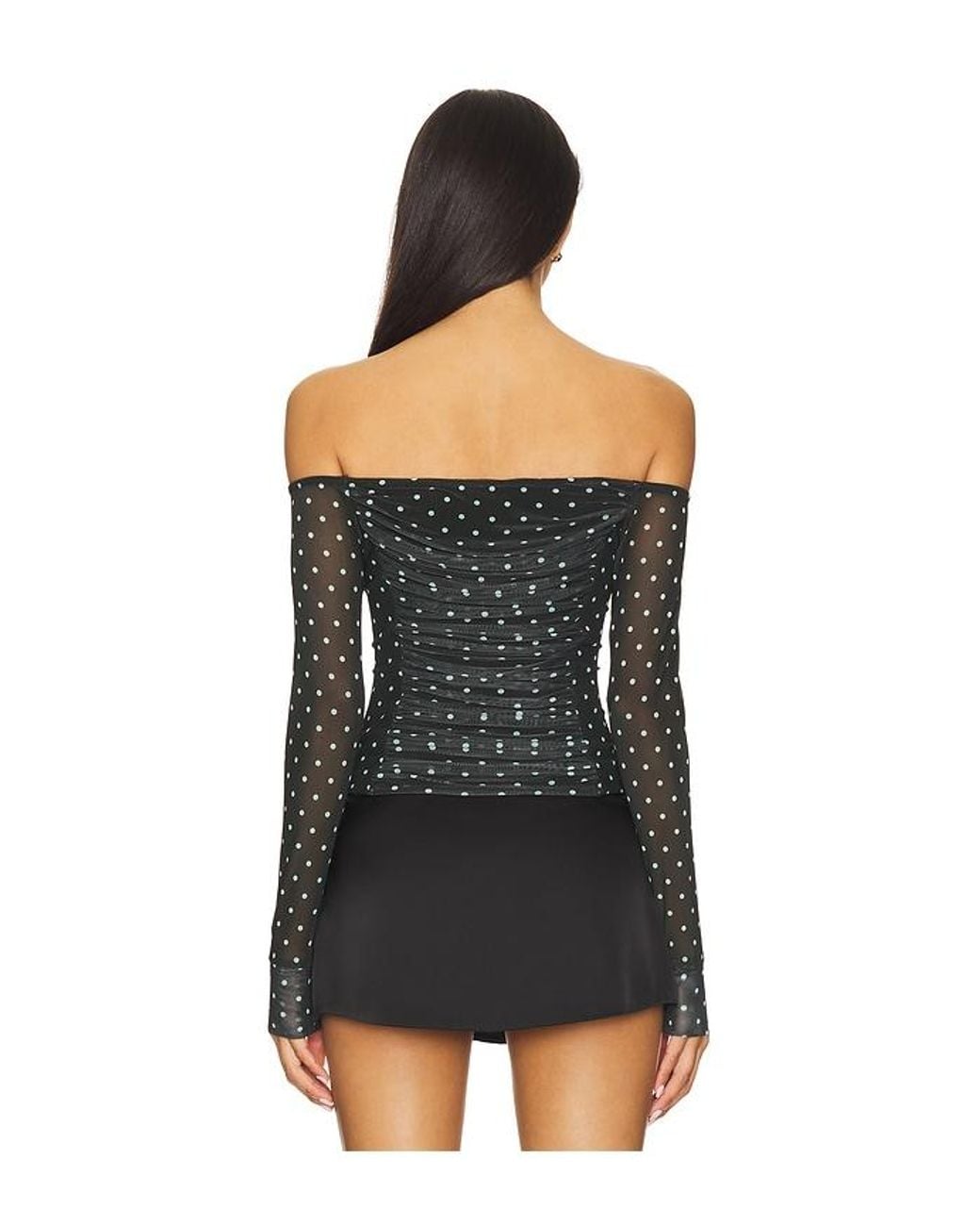 AFRM Black Odilla Top