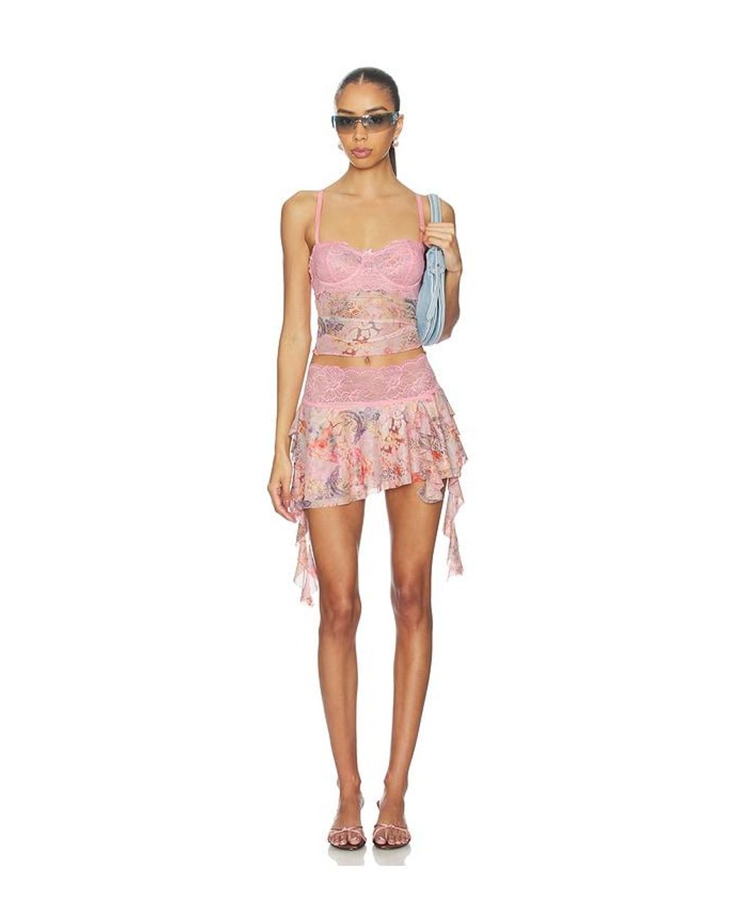 I.AM.GIA Pink Silo Skirt