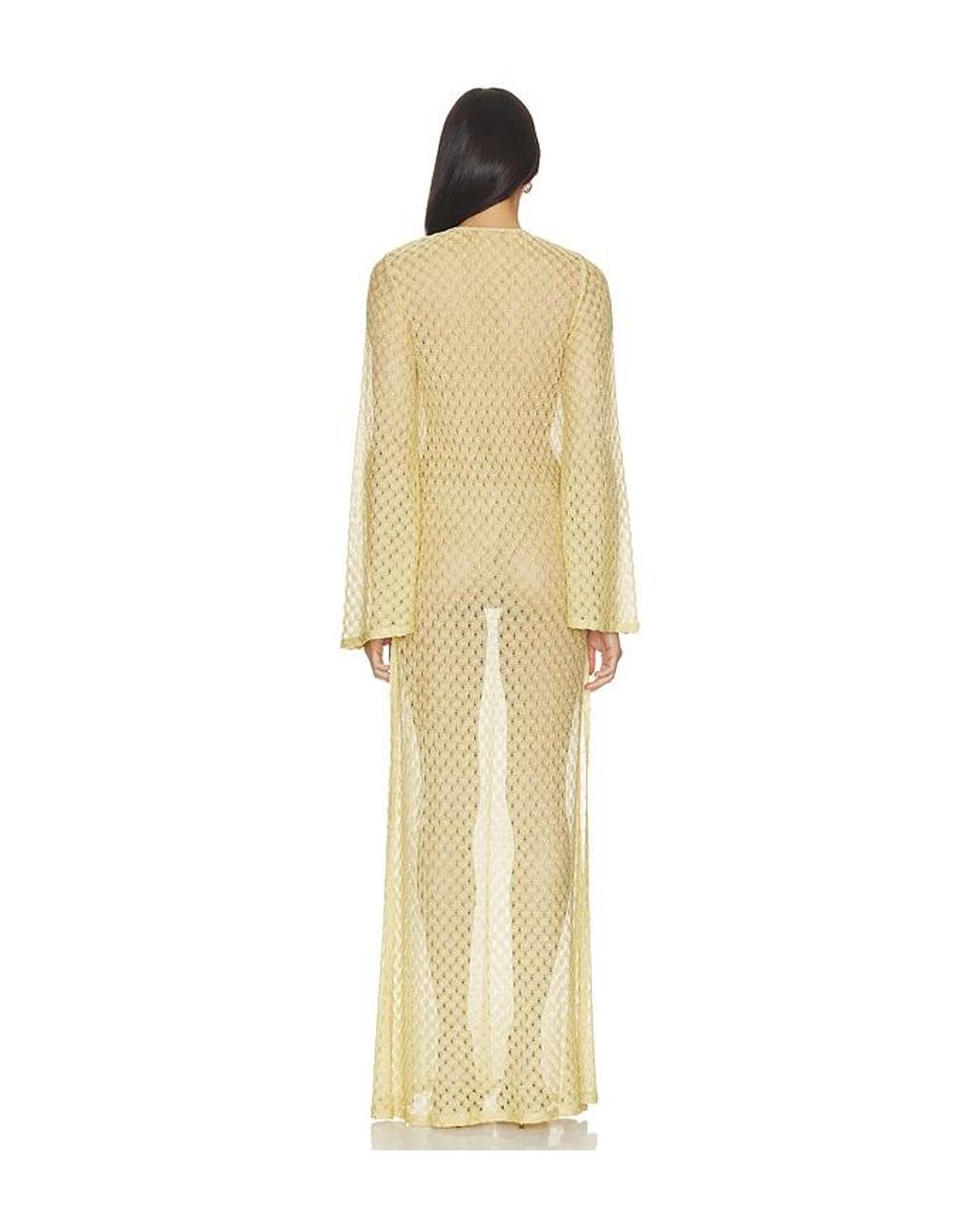 Missoni Natural Long Cover Up Dress