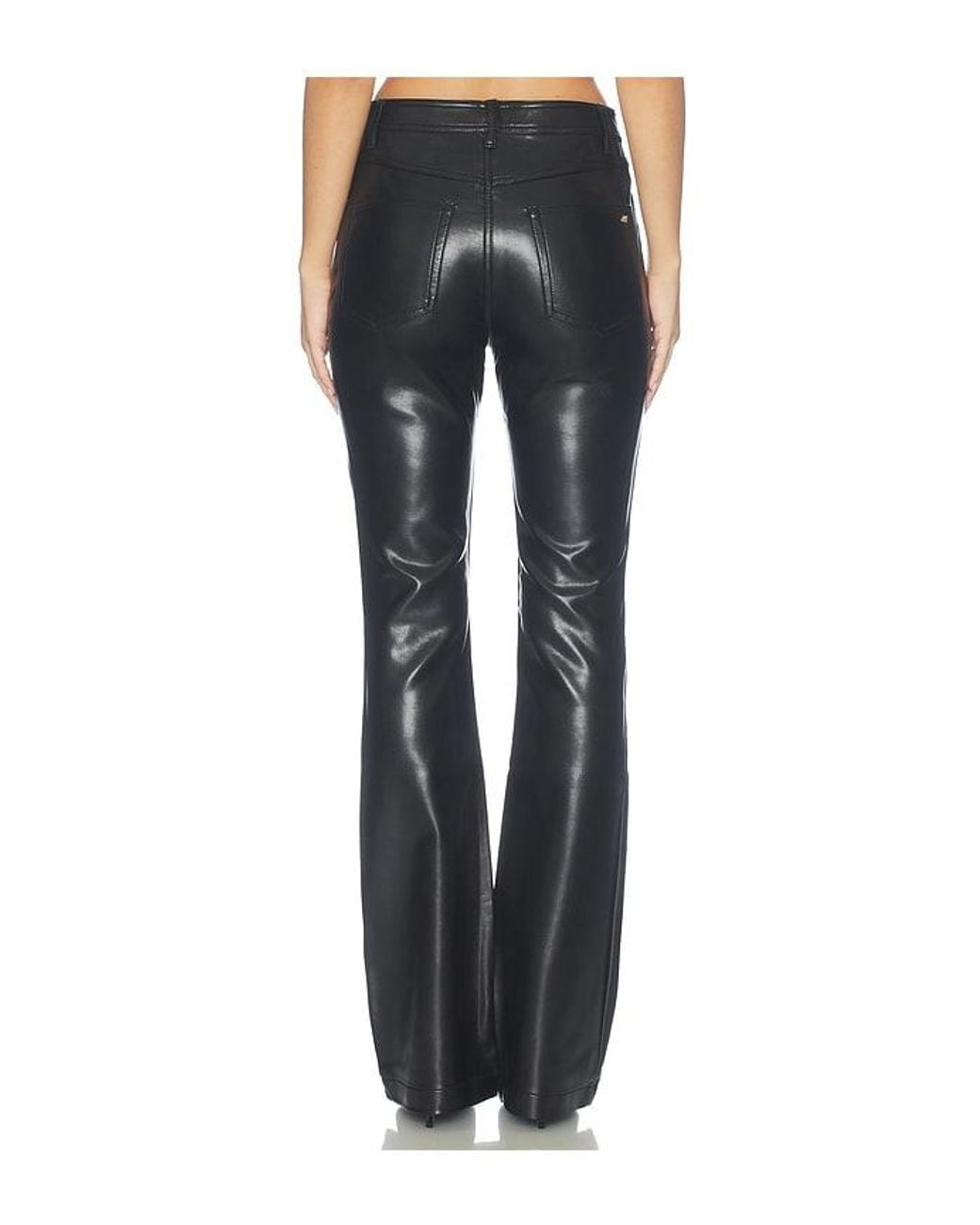 Cinq À Sept Black Faux Leather Stevie Pant