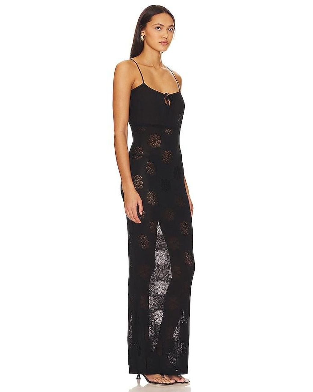 Asta Resort Black Cecilia Dress