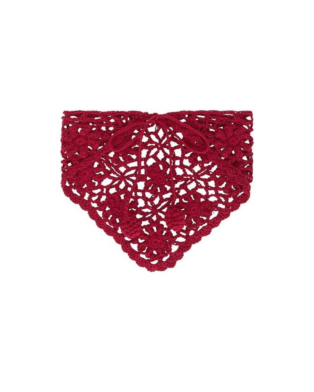 Casa Clara Red Ruthie Head Scarf