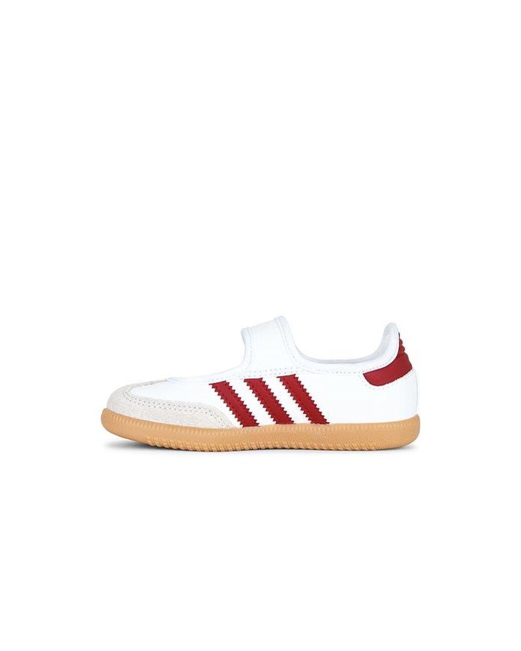 Adidas Originals White Toddler Samba Jane Flat