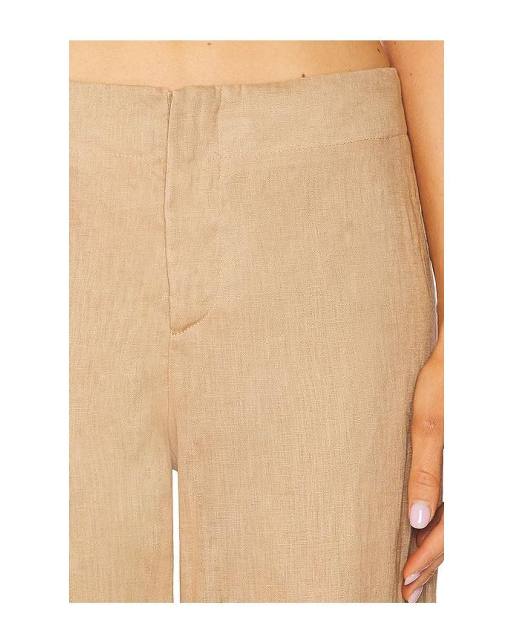 Bardot Multicolor Balia Hipster Linen Pant