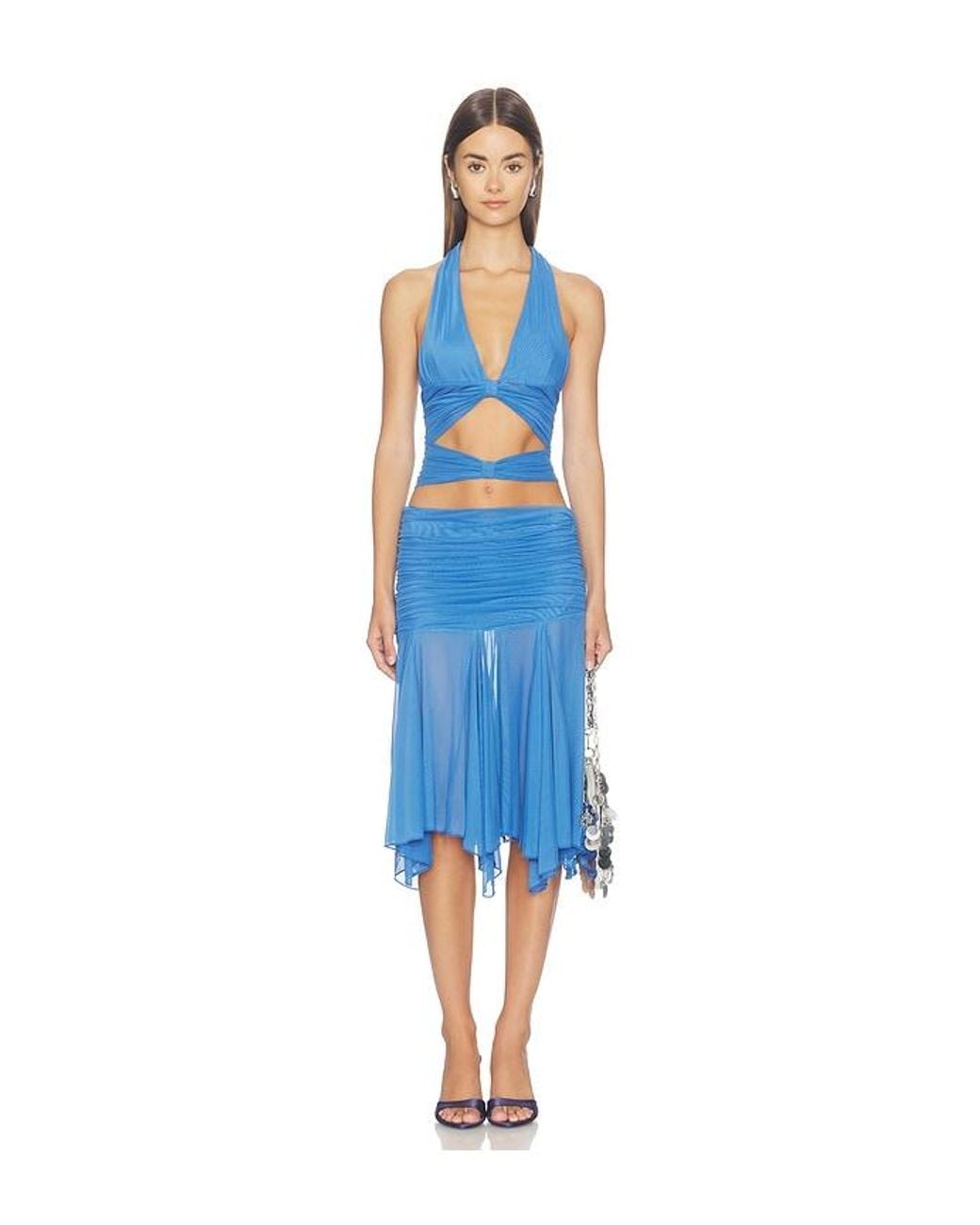 Tiger Mist Blue Clea Skirt