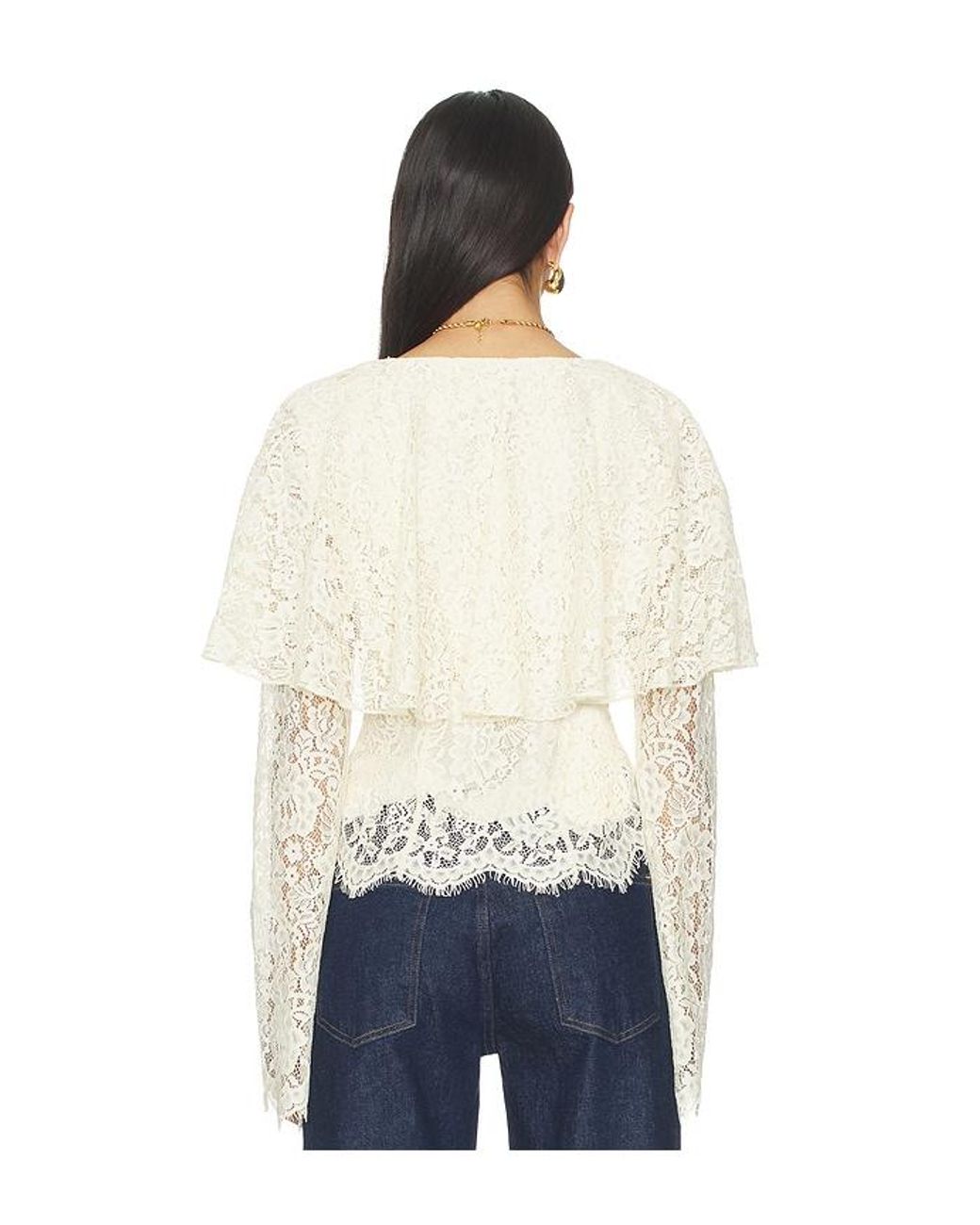 Tularosa White Clarissa Top