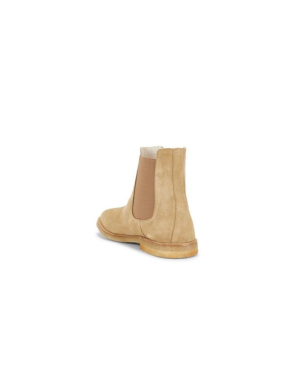 Common Projects Natural Suede Chelsea Boot for men