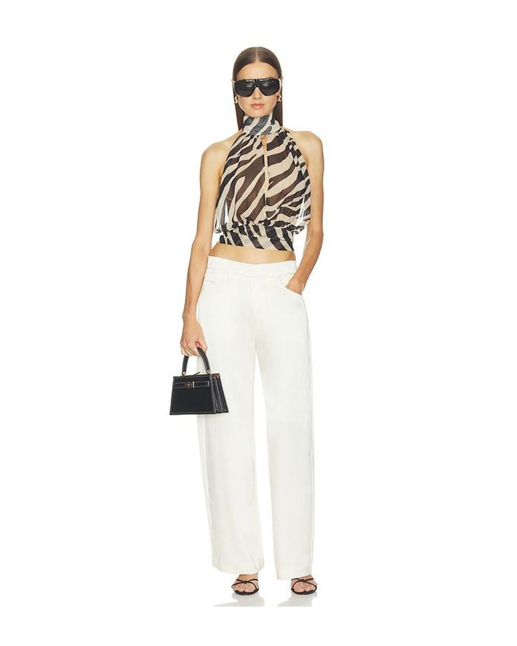 superdown Multicolor Skylah Open Back Top