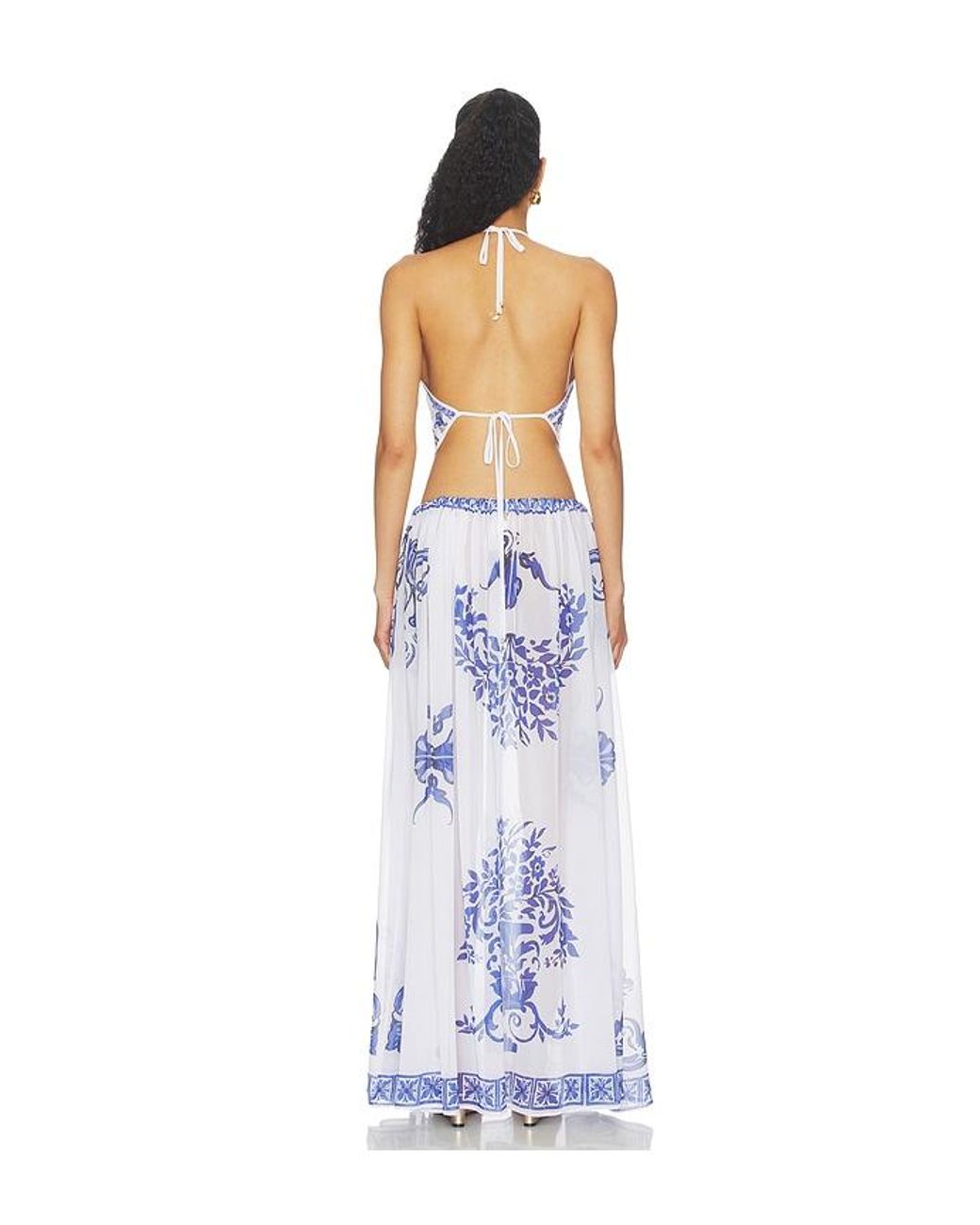 Bananhot White Riley Maxi Dress
