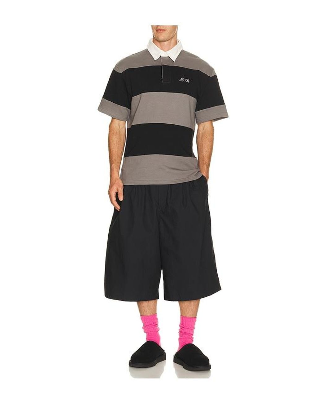 ICECREAM Black Bet Polo for men