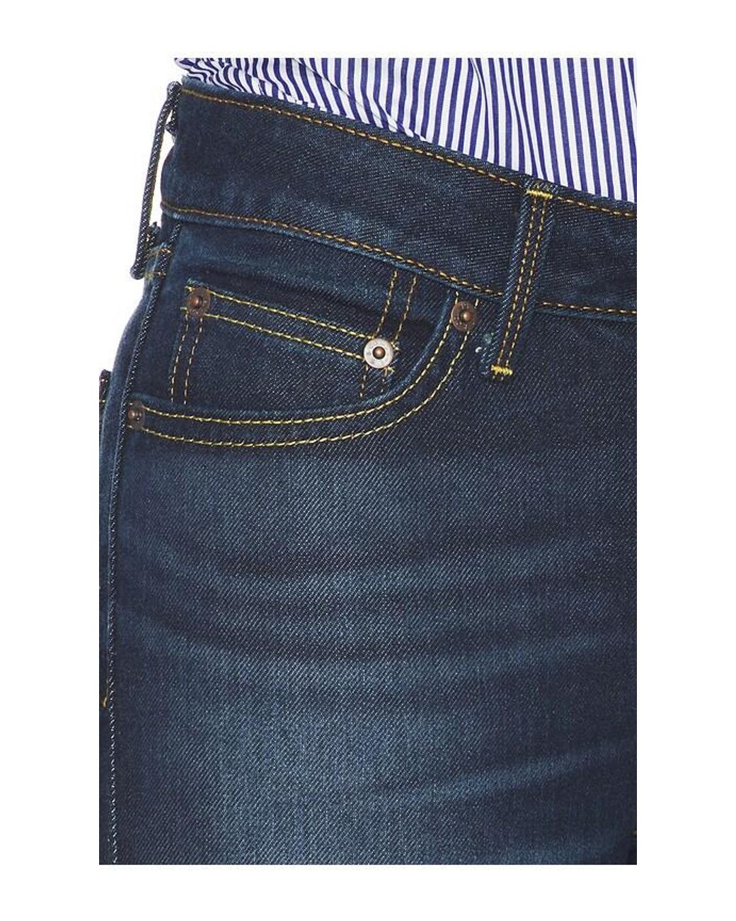 Levi's Blue Low Slim Boot Jeans