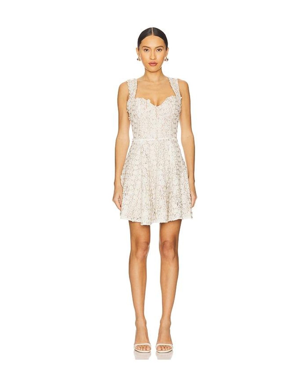 Elliatt White Cali Corset Mini Dress