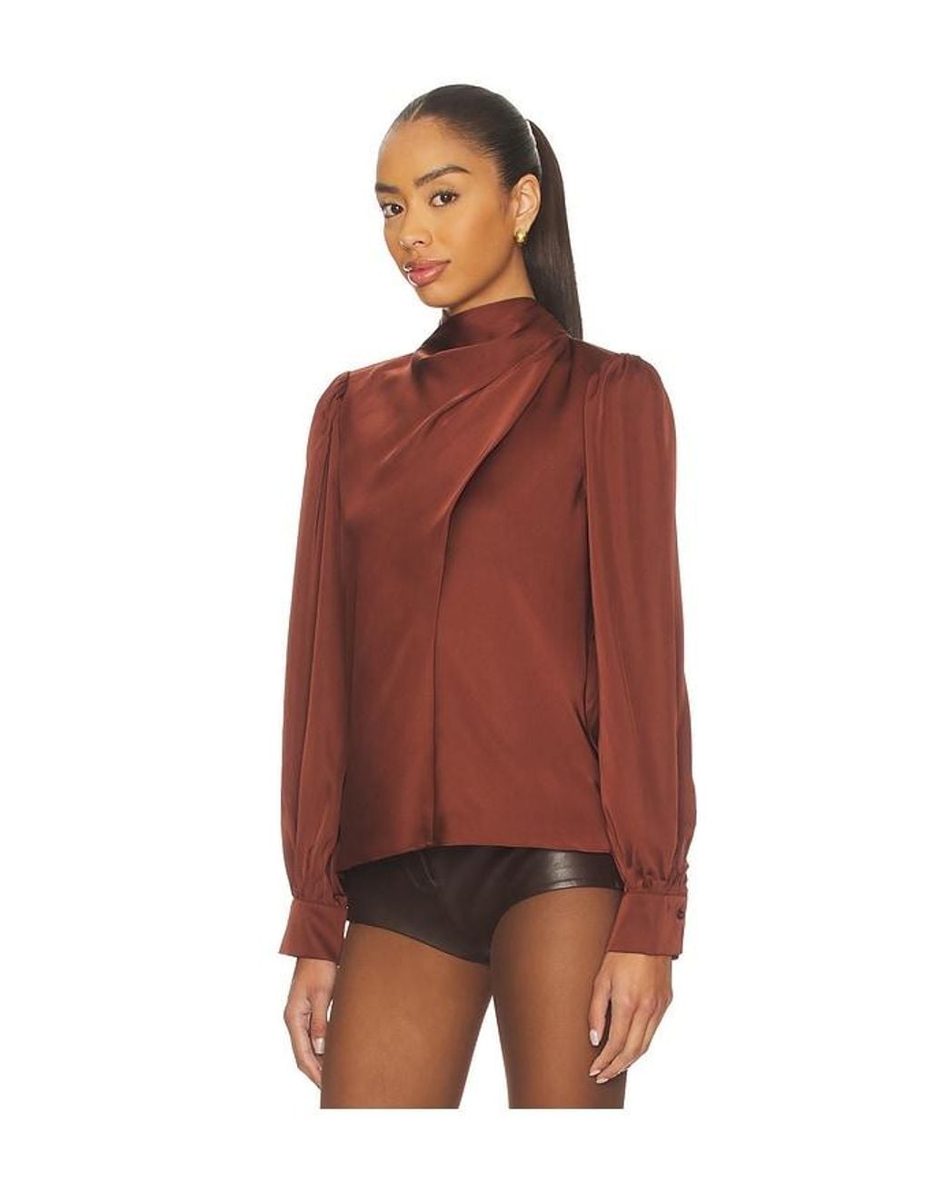 Astr Red Ivonne Top