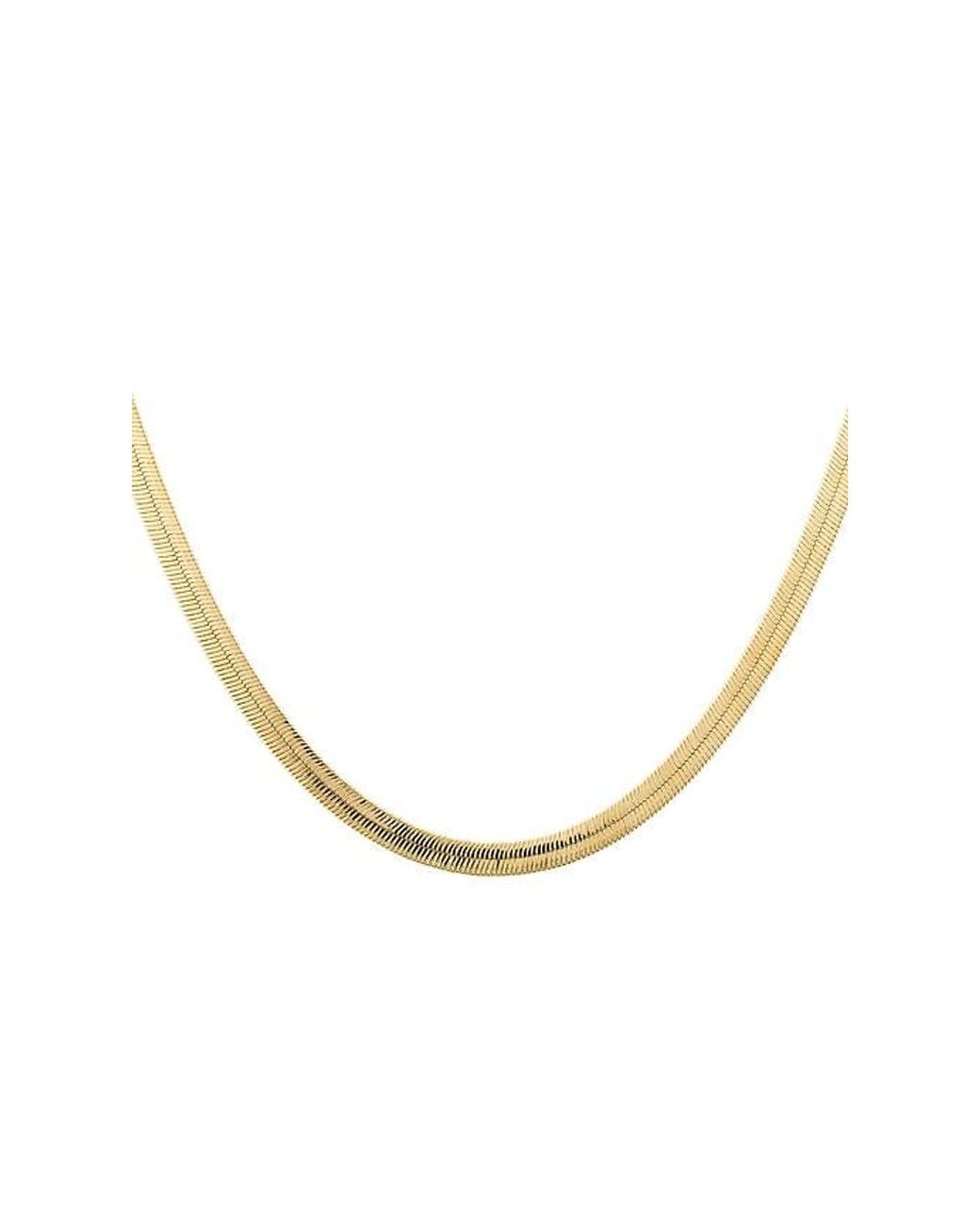 petit moments Metallic Cher Chain Necklace