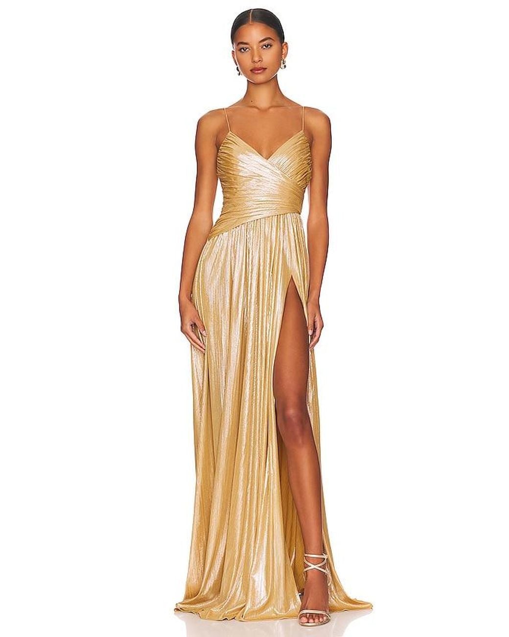 retroféte Metallic Doss Dress