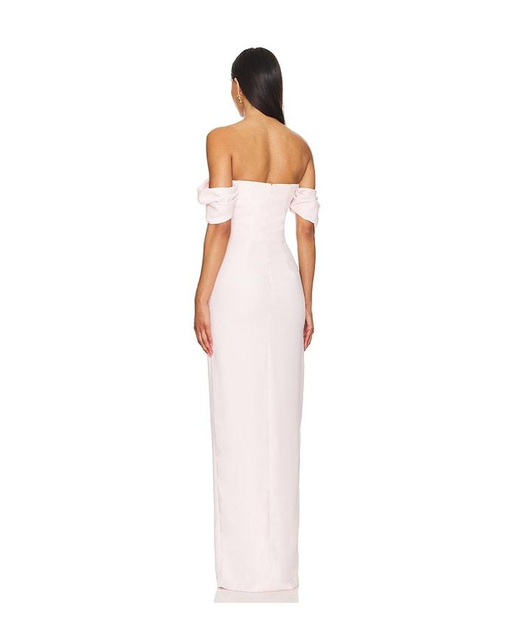 Amanda Uprichard White X Revolve Falcon Gown
