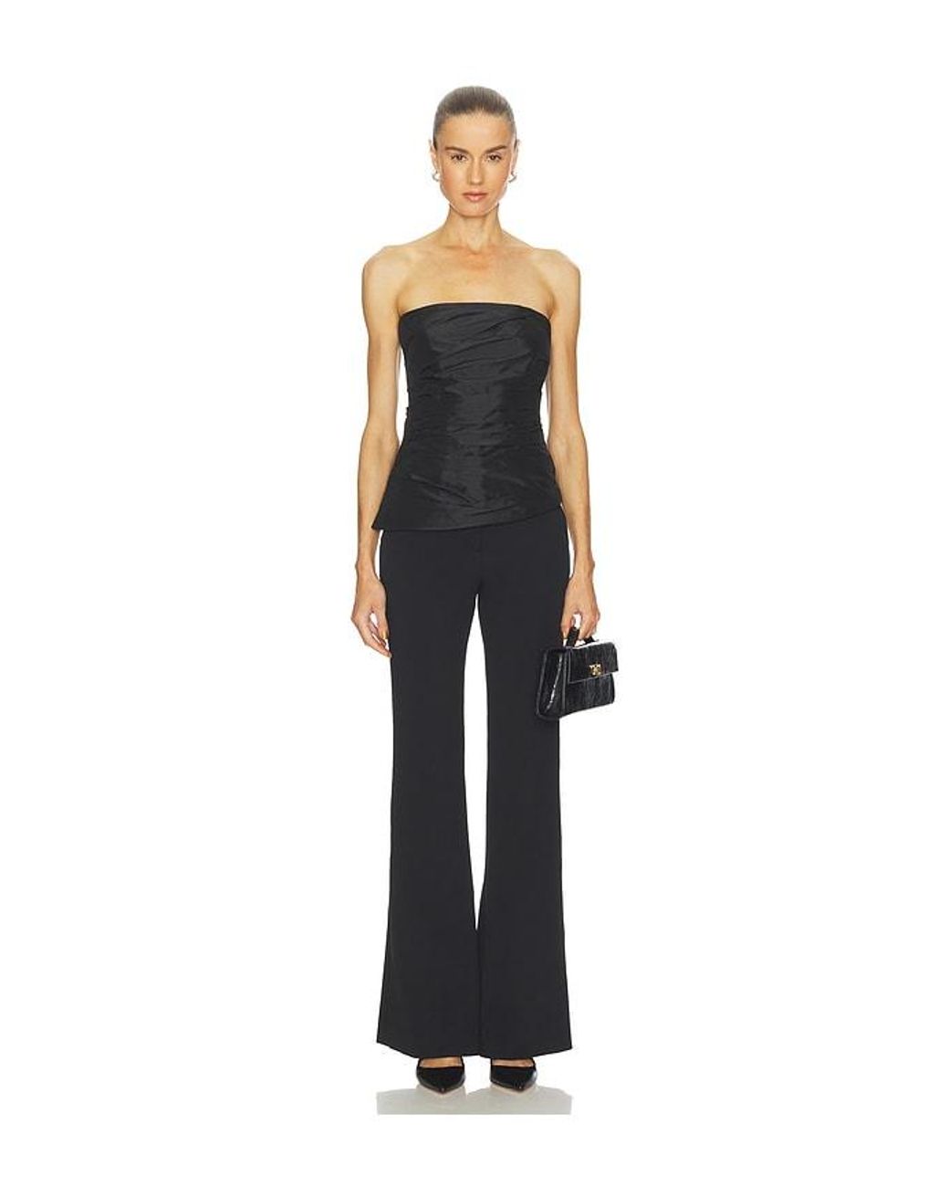 Jonathan Simkhai Black Kenna Trouser
