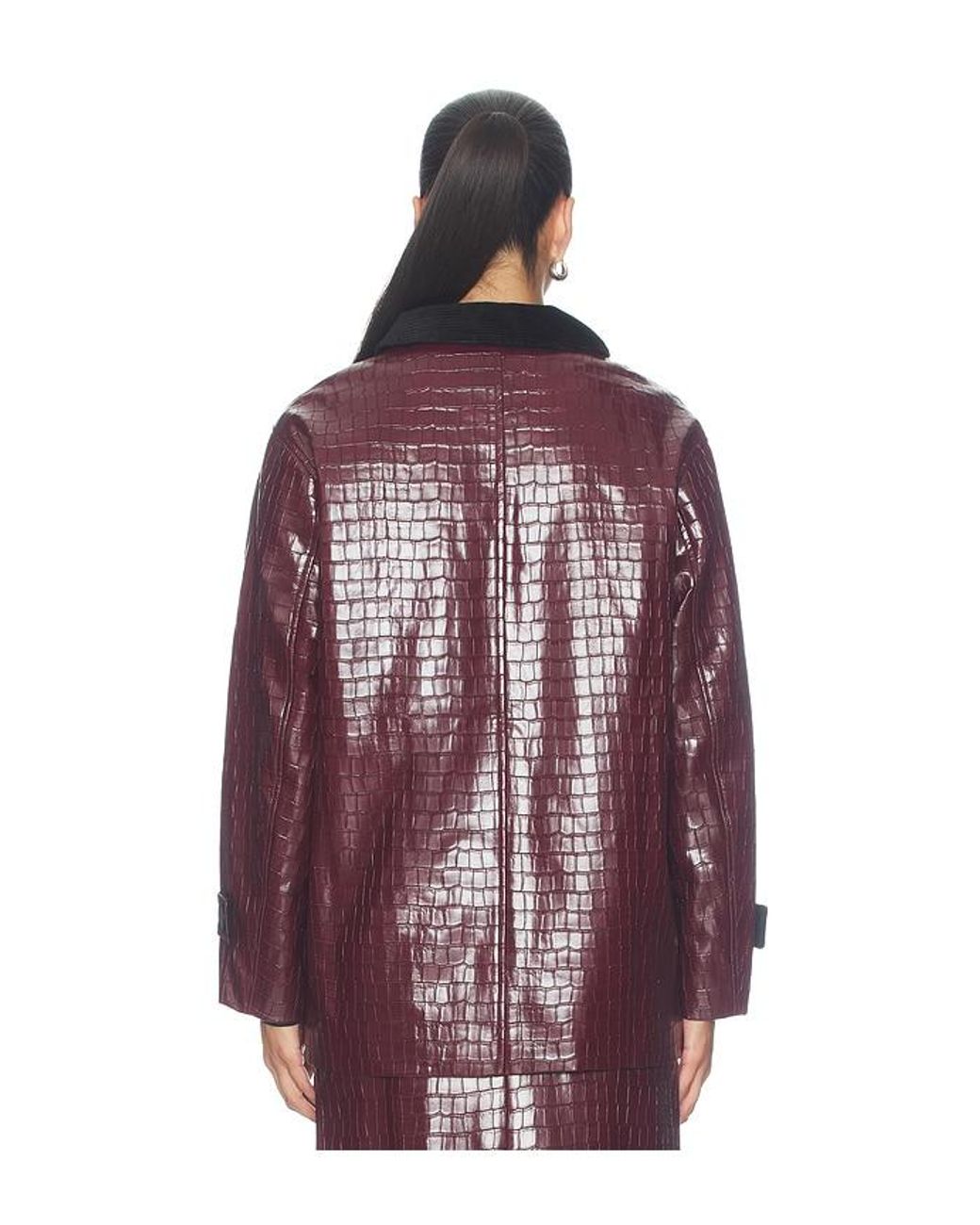 Maude Club Purple Millie Coat