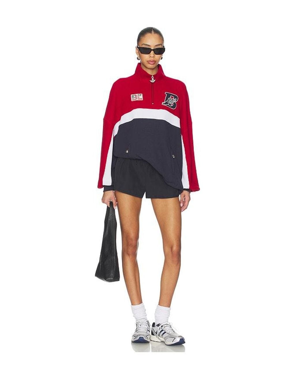 Boys Lie Red Off Duty A1 Alex Crew Sweatshirt