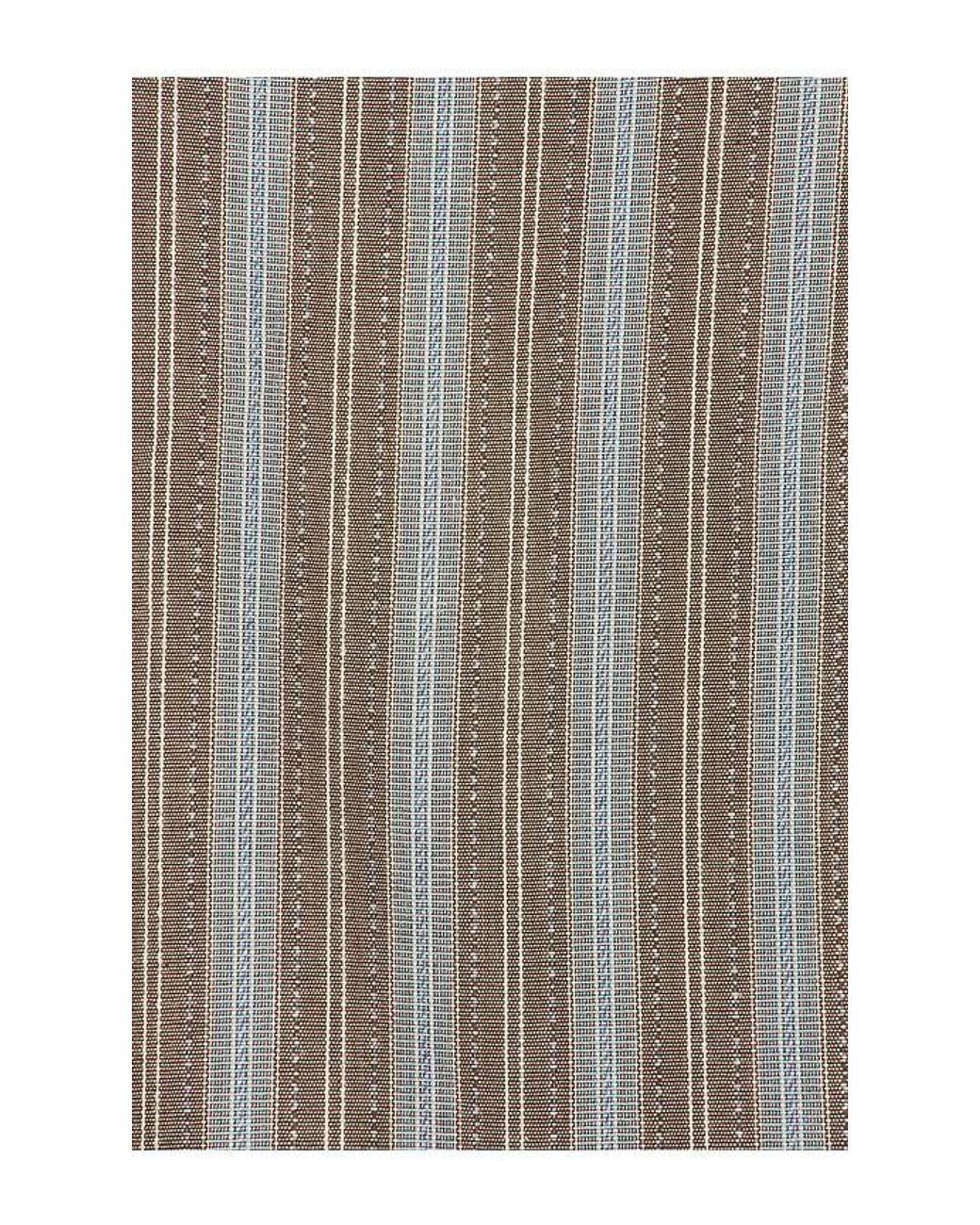 Rhythm Brown Vacation Stripe Shirt for men