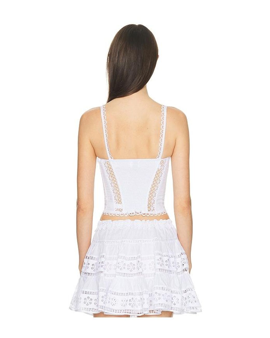 Charo Ruiz White Poppy Top